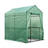 Walk In Greenhouse Hot Shade  House Planting Room Seedling Storage Green 1.9X1.2M